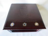 Military Hat Box (cherry)